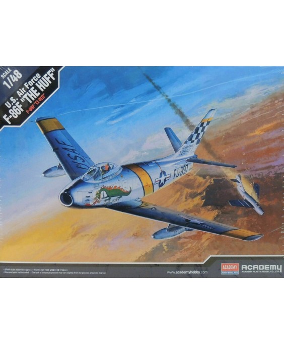 Academy modelis U.S. Air Force F-86F THE HUFF 1/48
