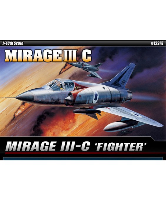 Academy modelis MIRAGE III-C FIGHTER 1/48