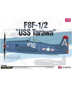 Academy modelis F8F-1/2 USS Tarawa 1/48