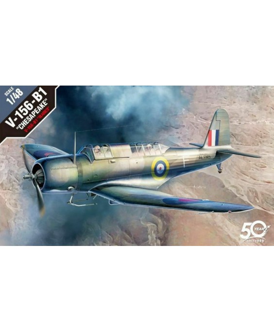 Academy modelis V-156-B1 CHESAPEAKE 1/48