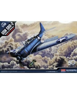 Academy modelis USN SBD-2 Battle of Midway 1/48