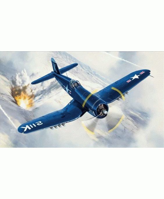 Academy modelis USN F4U-4 Battle of Jangjin Reservoir 1/48 Academy modelis USN F4U-4 Battle of Jangjin Reservoir 1/48
