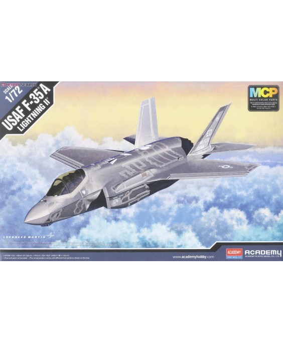 Academy modelis USAF F-35A Lightning II 1/72