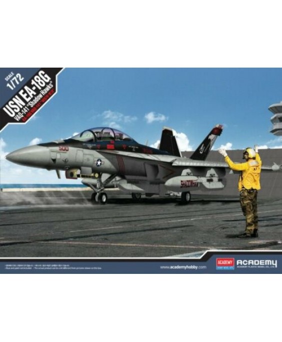Academy modelis USN EA-18G VAQ-141 Shadow Hawks 1/72