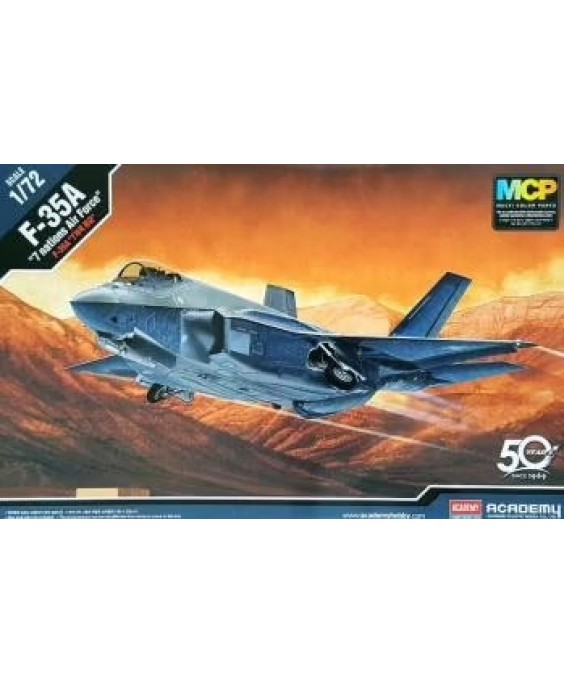 Academy modelis F-35A 7 nations Air Force 1/72