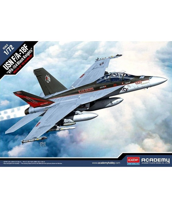 Academy modelis USN F/A-18F VFA-154 Black Knights 1/72
