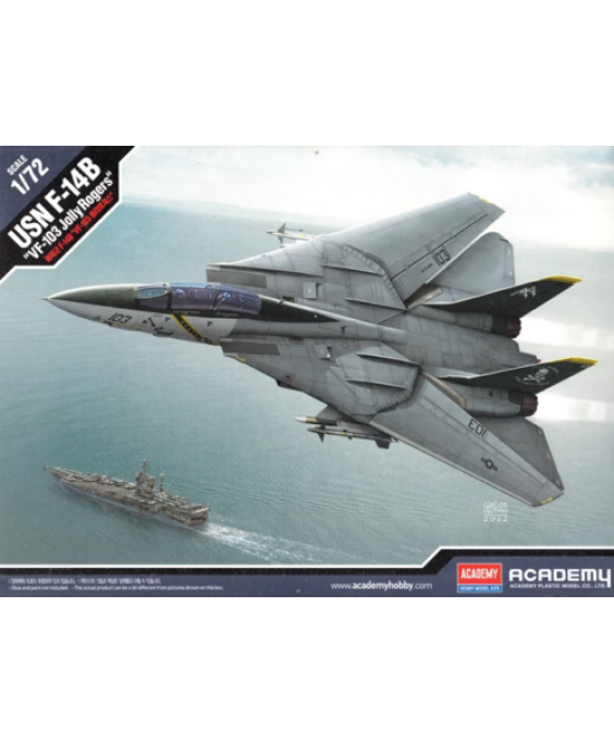 Academy modelis USN F-14B VF-103 Jolly Rogers 1/72