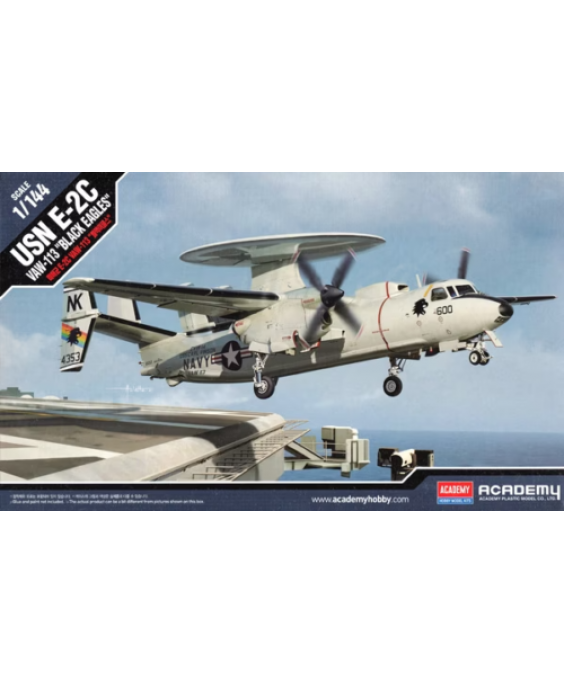 Academy modelis USN E-2C VAW-113 BLACK EAGLES 1/144