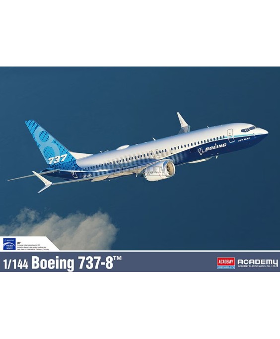 Academy modelis Boeing 737-8 1/144