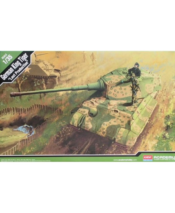 Academy modelis German King Tiger Last Production 1/35