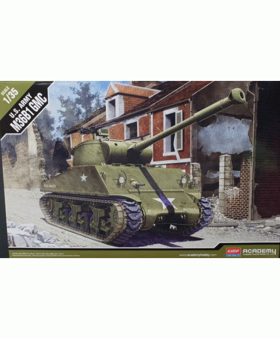 Academy modelis U.S. Army M36B1 GMC 1/35