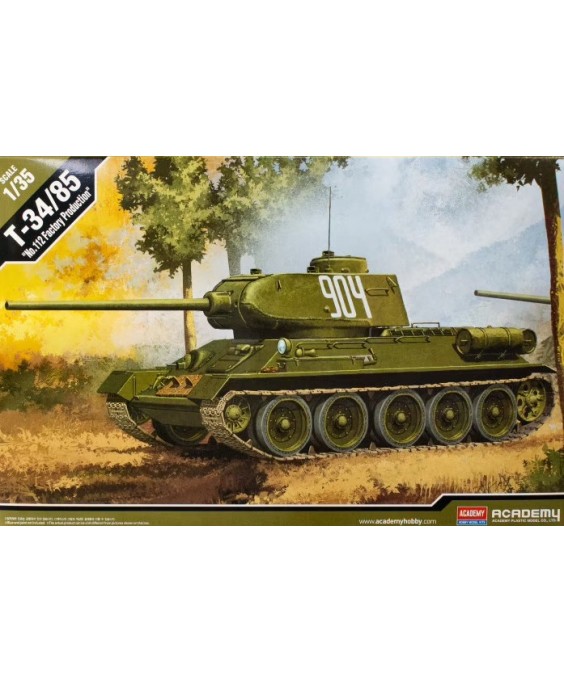Academy modelis T-34/85 1/35