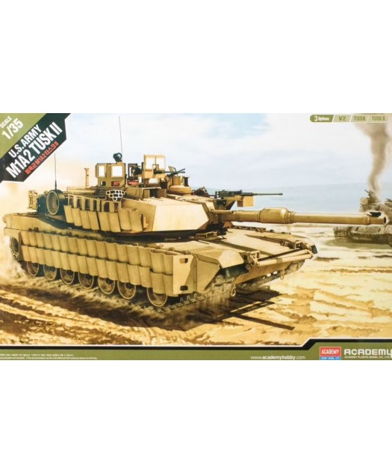 Academy modelis U.S. Army M1A2 SEP TUSK II 1/35