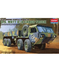 Academy modelis U.S. M977 8x8 Cargo Truck Ground Vehicle Series 1/72