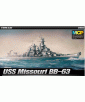 Academy modelis USS Missouri BB-63 Multi-Color Parts 1/700