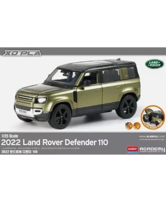 Academy modelis 2022 Land Rover Defender 110 1/25 Academy modelis 2022 Land Rover Defender 110 1/25