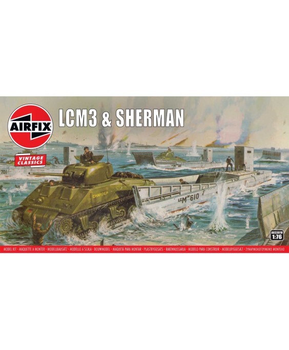 Airfix - LCM3 & Sherman 1/76
