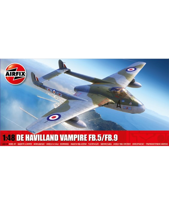 Airfix - de Havilland Vampire FB.5/FB.9 1/48