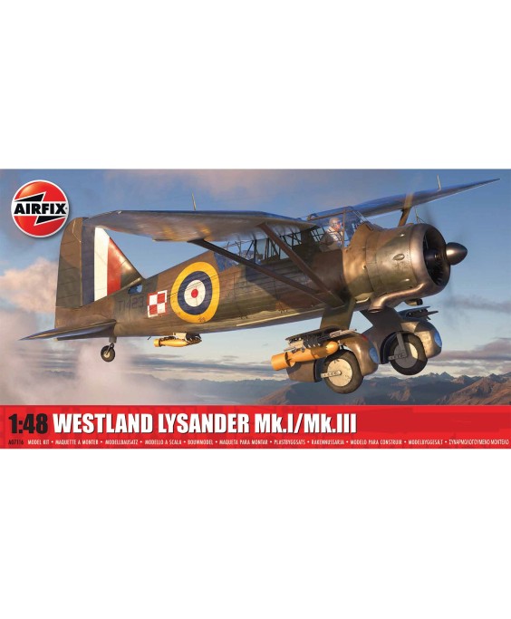 Airfix - Westland Lysander Mk.I/Mk.III 1/48