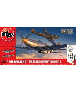 Airfix - P-51D Mustang vs Bf109F-4 Dogfight Double 1/72