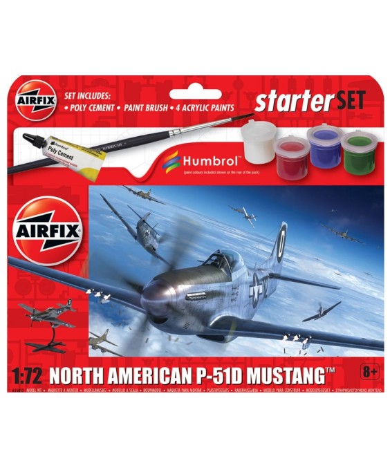 Airfix - North American P-51D Mustang 1/72