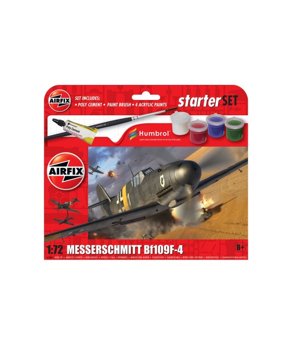Airfix rinkinys - Messerschmitt Bf109F-4 1/72