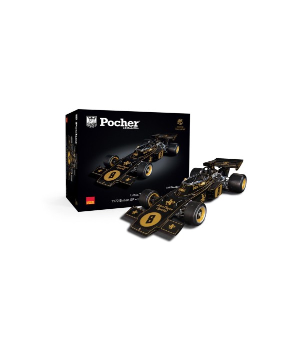 Pocher - Lotus 72D-1972 British GP-Emerson Fittipaldi 1/8