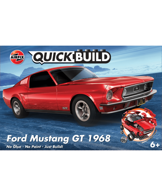 Airfix surenkamas modelis - Ford Mustang GT 1968