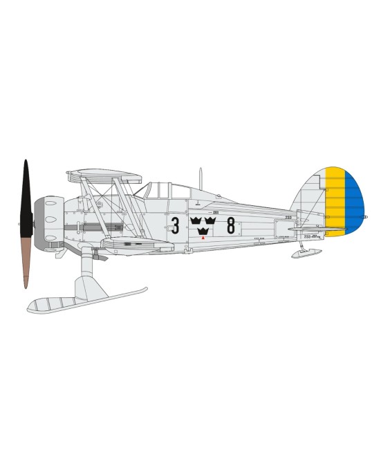 Airfix - Swedish Air Force 100th Anniversary Set 1/72