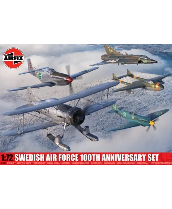 Airfix - Swedish Air Force 100th Anniversary Set 1/72