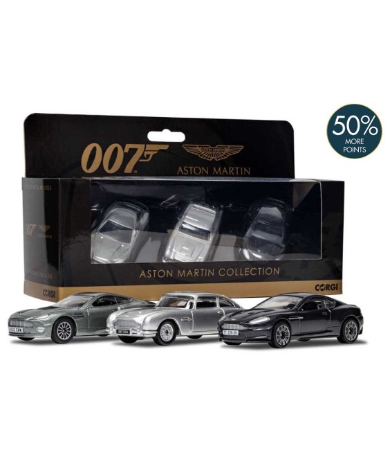 Corgi - James Bond Aston Martin Collection (V12 Vanquish, DB5, DBS)