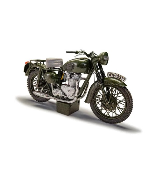 Corgi - Triumph TR6 Trophy Motorcycle Weathered - The Great Escape 1/12