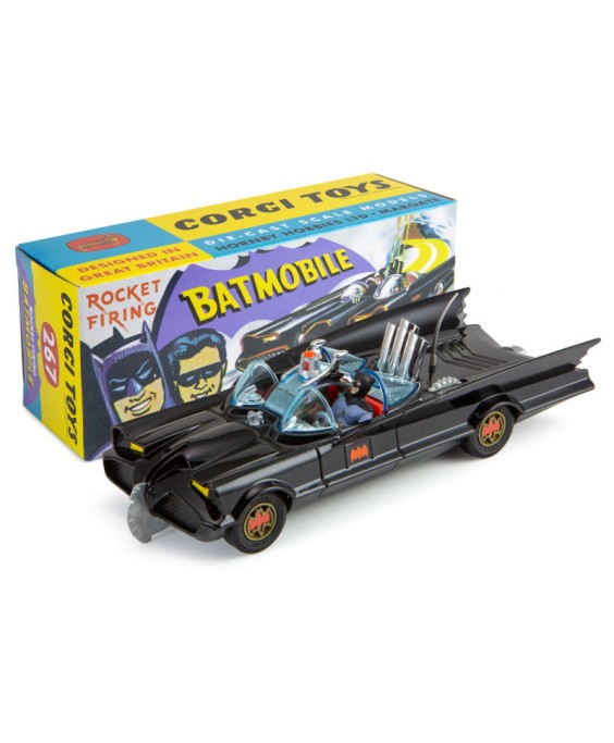 Corgi - Batmobile With Batman and Robin - Gloss Black  1/43