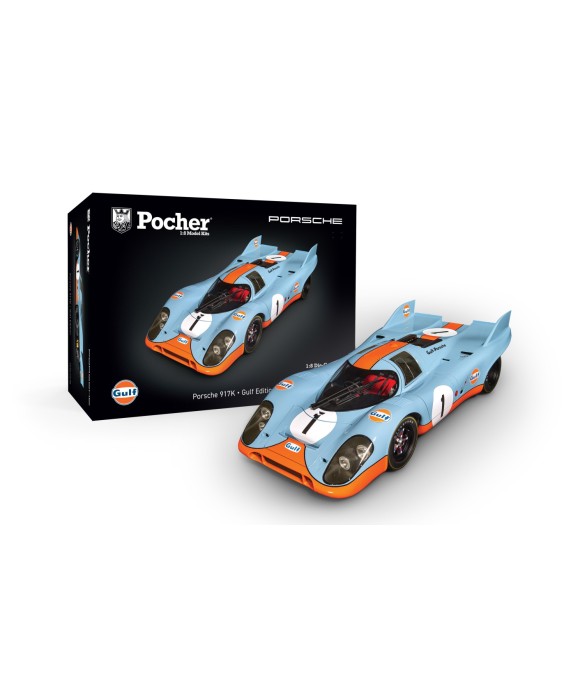Pocher - Porsche 917K-Gulf Edition-Signature Bundle 1/8