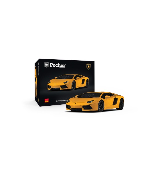 Pocher - Lamborghini Aventador LP 700-4 Giallo Orion 1/8