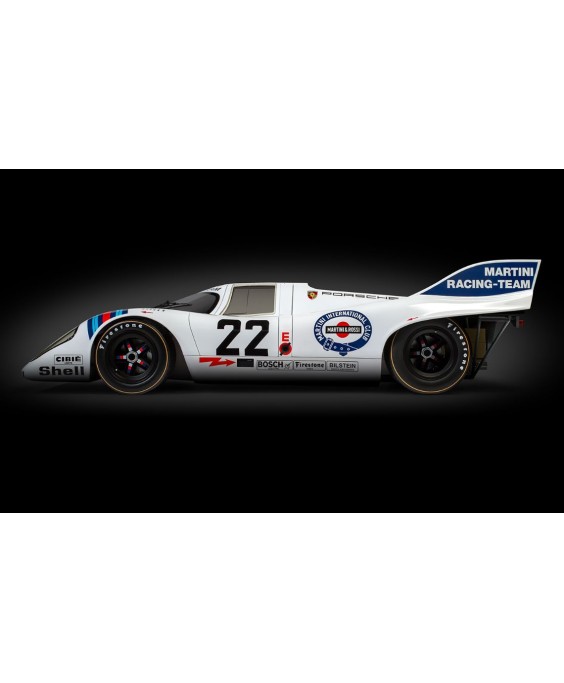 Pocher - Porsche 917KH – Martini Edition + Official Licensed Mug & Beanie Hat 1/8