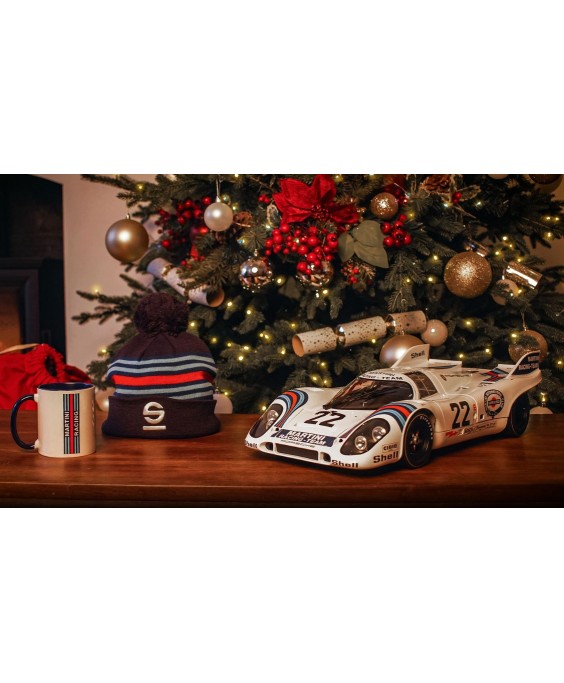 Pocher - Porsche 917KH – Martini Edition + Official Licensed Mug & Beanie Hat 1/8