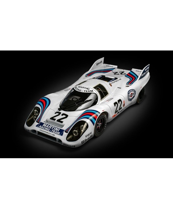 Pocher - Porsche 917KH – Martini Edition + Official Licensed Mug & Beanie Hat 1/8