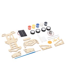 Konstruktorius - Lenktyninis automobilis su saulės baterija