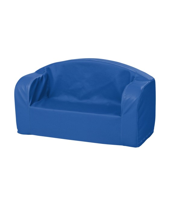 Minkštos odos sofa