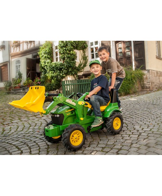 Pedalais minamas traktorius su krautuvu - John Deere 7930