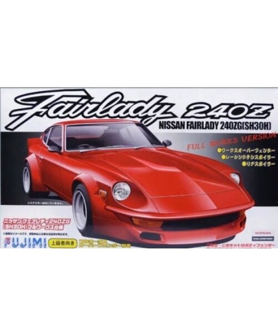 Fujimi modelis Nissan Fairlady 240Zg Full Works 38100 1/24