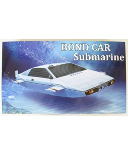Fujimi modelis Bond Car Submarine 91921 1/24