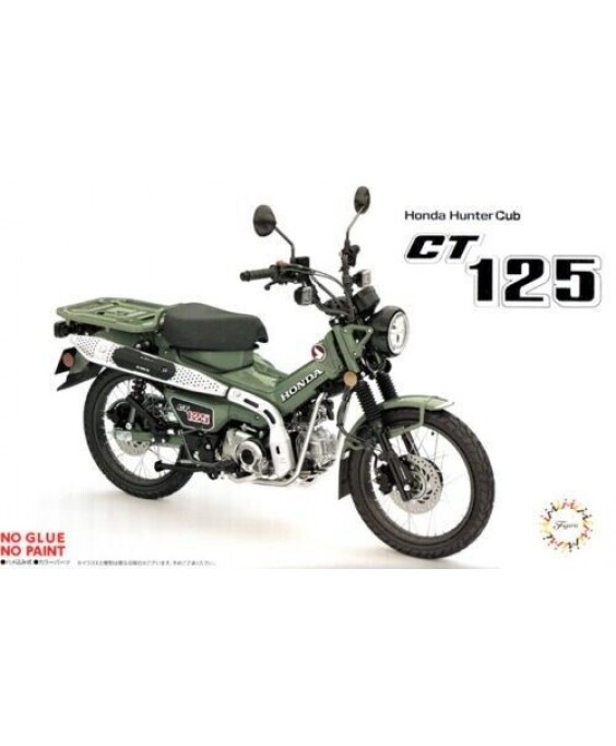 Fujimi Honda CT125 (Hunter Cub/Pearl Organic Green)  1/12