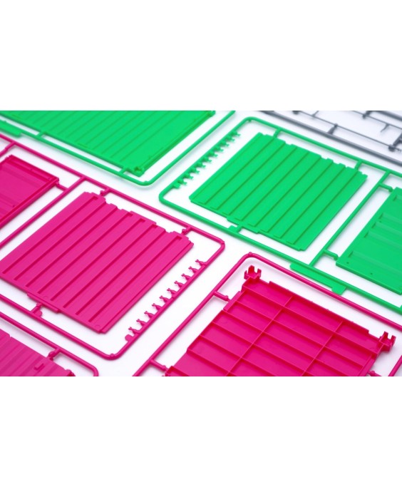 Fujimi 20ft Container (Pink) 66479, 1/24