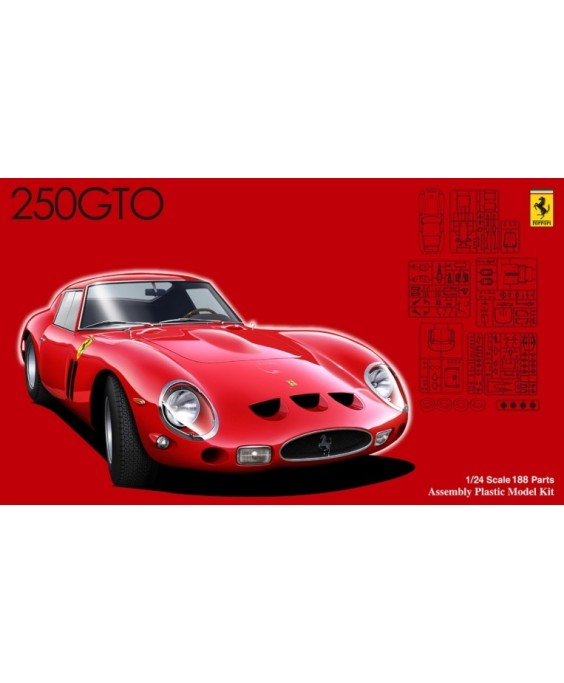 Fujimi Ferrari 250 GTO with Ething Parts 23547 1/24