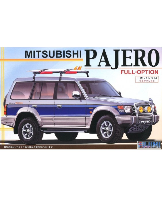 Fujimi modelis Mitsubishi Pajero 37974 1/24
