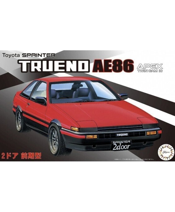 Fujimi Toyota Sprinter AE86 Trueno 2 Door GT/APEX Early Prod. 46297 1/24