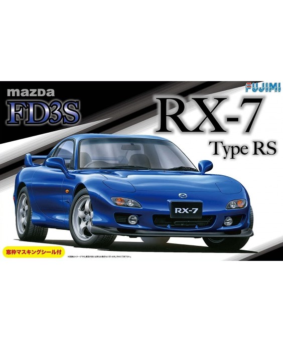 Fujimi Mazda FD3S RX-7 Type RS w/Window Frame Masking Seal 39428 1/24