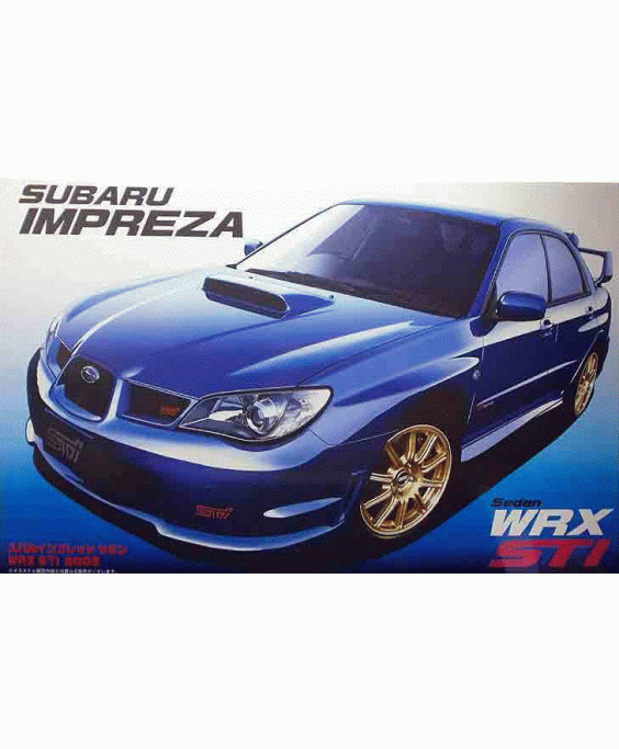 Fujimi modelis Subaru (GH-GDB) Impreza Sedan WRX STi 36694 1/24
